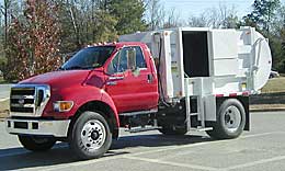 PakRat mounted on truck