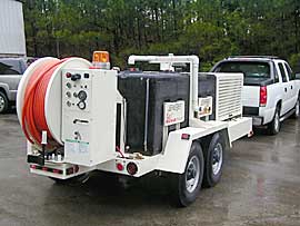 John Bean Sewer Jet Control Panel