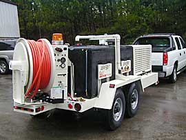 John Bean Sewer Jet Rotating Reel