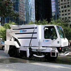 Allianz sweepers in action
