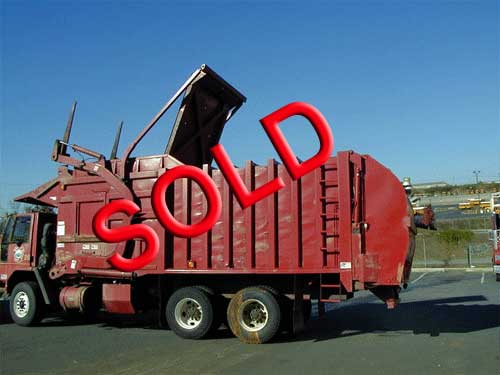 1995 and 1996 PakMor 35 cubic yard front loaders
