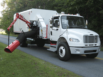 Used municipal leaf vacuum sales for sale